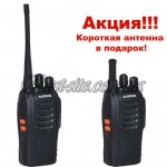 Рация BAOFENG BF-888S и короткая антенна